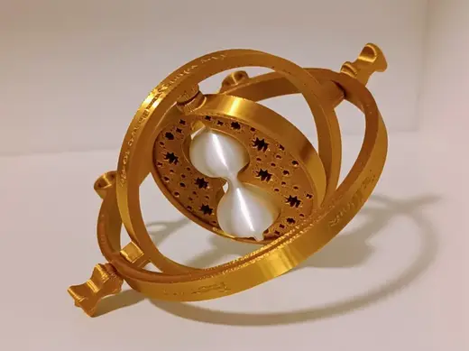Harry Potter Time Turner with rounded hourglass