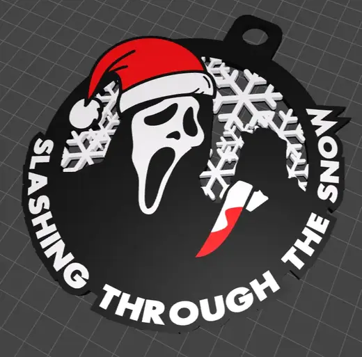 Slashing Ghost face through the Now