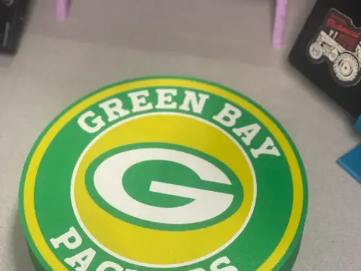 Green Bay Packer Light box
