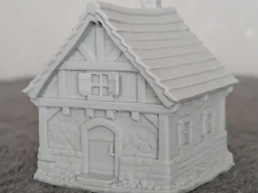 DnD villager house terrain prop