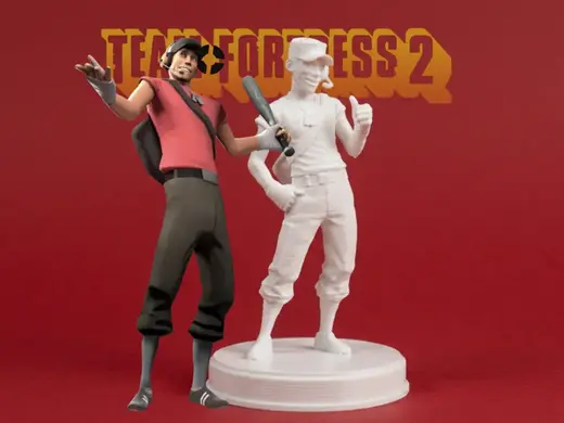 Scout – Team Fortress 2 Character Figurine