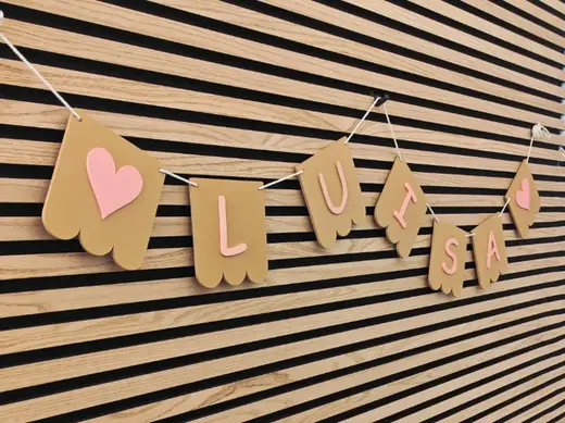 Personalized Name Banner for Kids Room