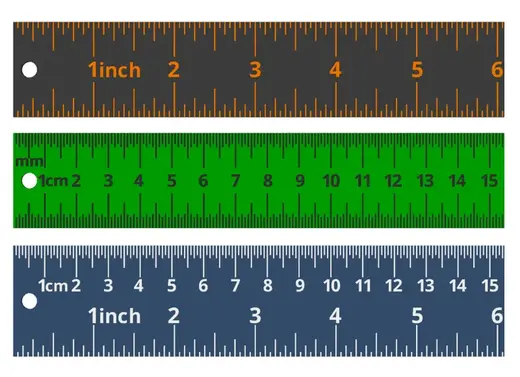 Rulers That Start at Zero (Flush End)