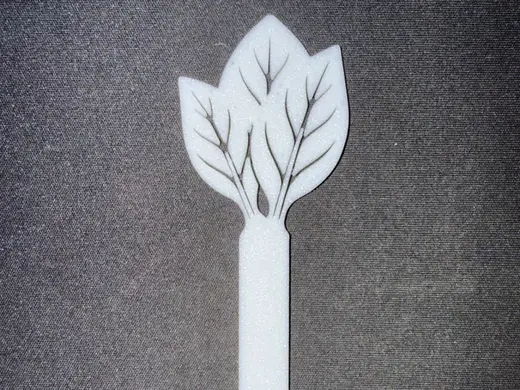 Elegant Leaf Bookmark