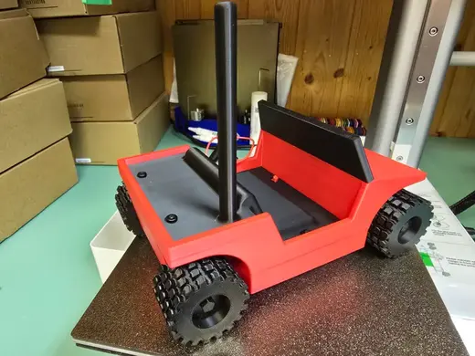 Off-Road Vehicle, fully 3D printed v0.2 (W.I.P.)