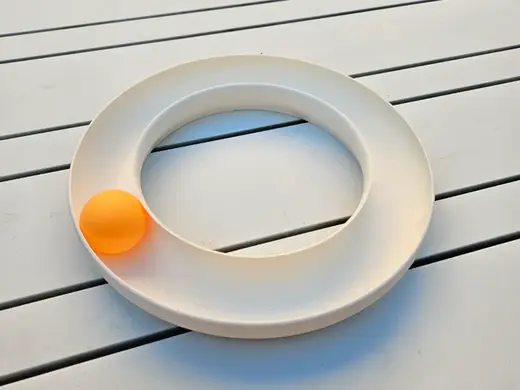 ball cat toy round for table tennis ball