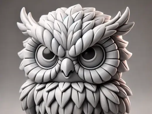 Angy little Owl