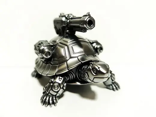 Heavy Cannon Armed Mech - Land Battle Turtle