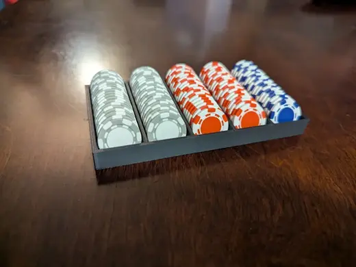 Mini Poker Chip Tray for Railways of the World