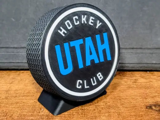 Utah Hockey Club - Multicolor Display Puck