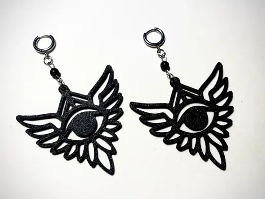 Biblically Accurate Angel Earrings