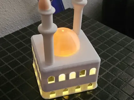 Modular Mosque – 3D Printed LED Candle Lamp