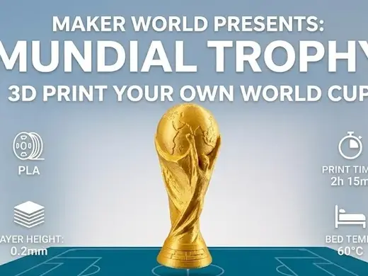 World Cup Trophy Miniature - Football Replica