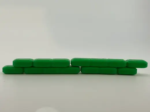 Sandbag wall for Toy soldiers
