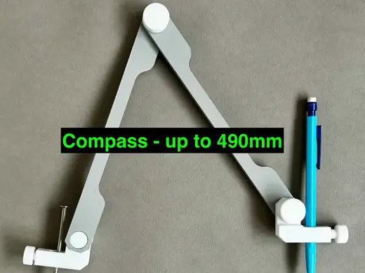 Large Compass - up to diameter 490mm