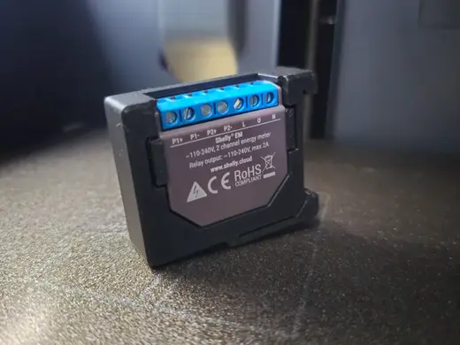 Shelly EM DIN Rail Mount