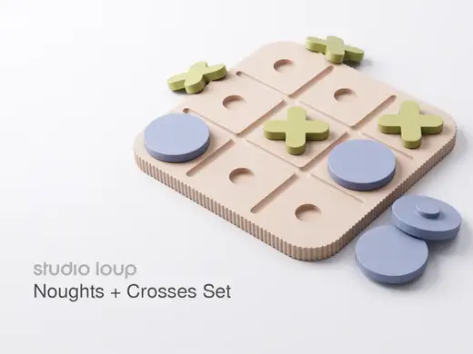 Noughts + Crosses (3 different boards included)