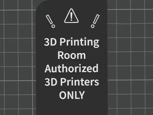 Hanging Door Sign