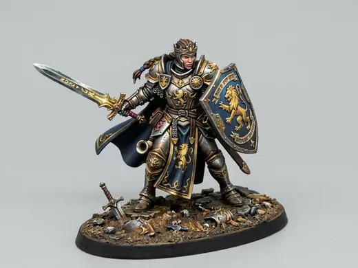 Anna De Cleeves - Female Human Paladin