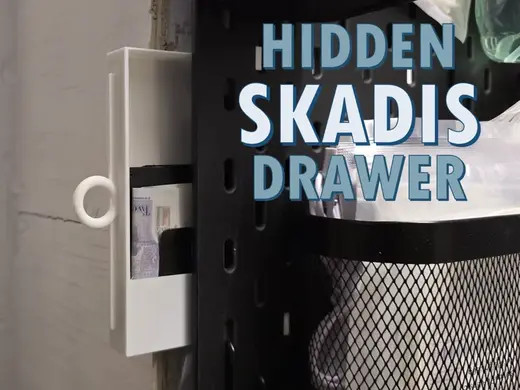 Hidden Skadis Drawer