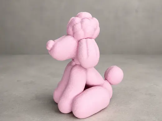 Balloon Dog Poodle – Cute Pink Home Decor
