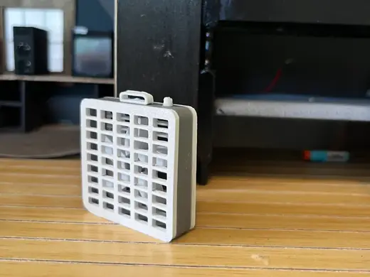 Box Fan for 1:12 Dollhouse Miniature