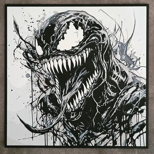 Venom - Filament Painting - 4 Color