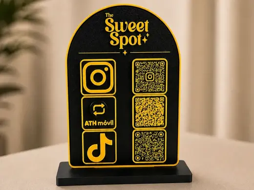 Custom Business Plate 6 Icons