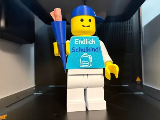 Brickman Einschulung 20cm Figur 500%