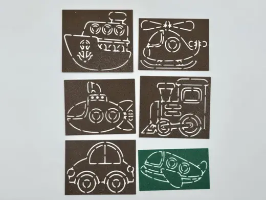 Transport Adventures Stencil Collection
