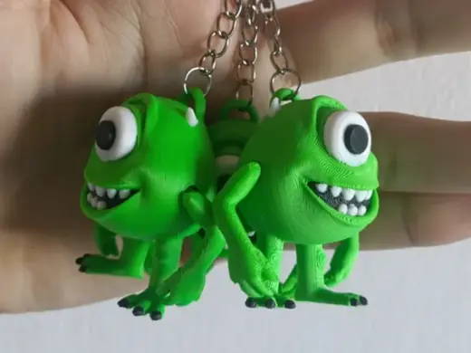mikewazowski MINI AND KEYCHAIN