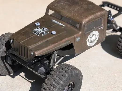 Vanquish VRD Front Body Mounts for JConcepts Anvil