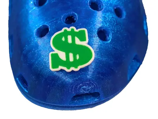 Money Croc Shoe Charm (Jibbitz)
