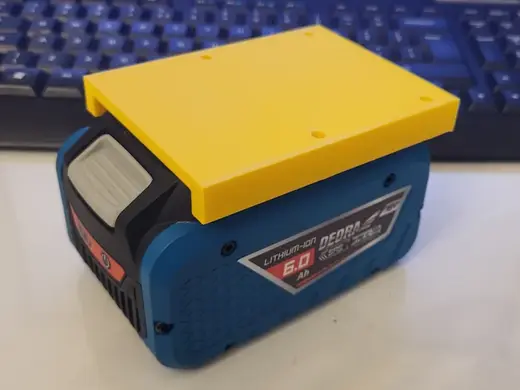 Dedra 18v battery holder