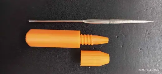 Handle for file or other small tool