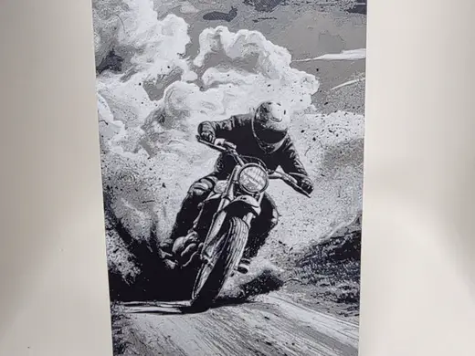 Motorbike Hueforge