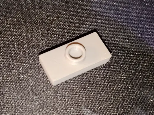 1x2 flat with 1 stud 3794b