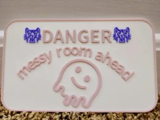 danger messy room ahead