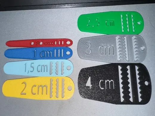 Tool Set for Elastic / Ribbon 0.5cm to 4cm