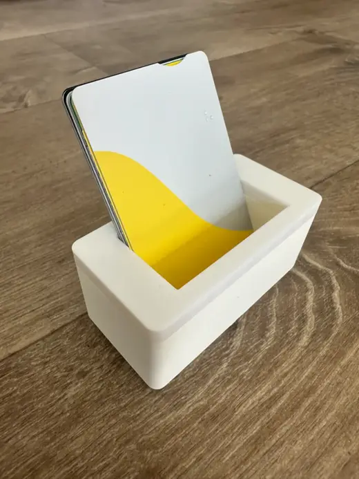 Gridfinity Press fit Magnet 2x1 Card Holder