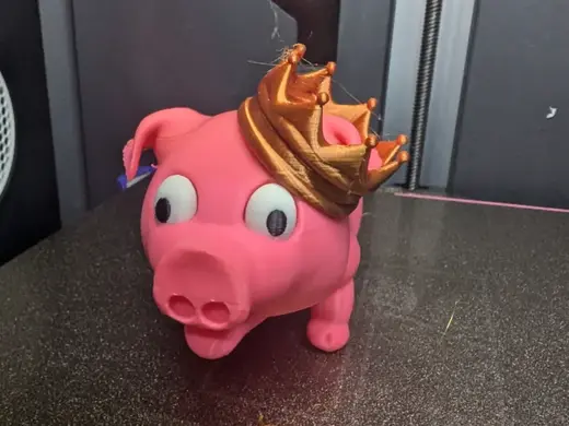 King OInksalot - a faithful barnyard animal
