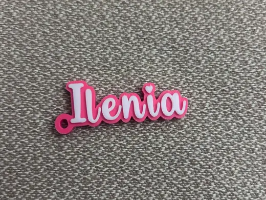 Ilenia name keychain