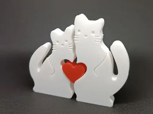 Cat Family Decoration | 2 components
