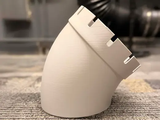 6 Inch ( 150 mm ) 45 degree Adjustable Angle Duct