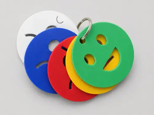 Face Emotions Keychain (60mm)