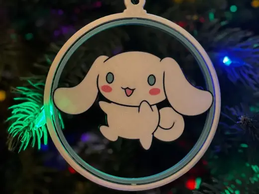 Cinnomoroll Spinning Ornament