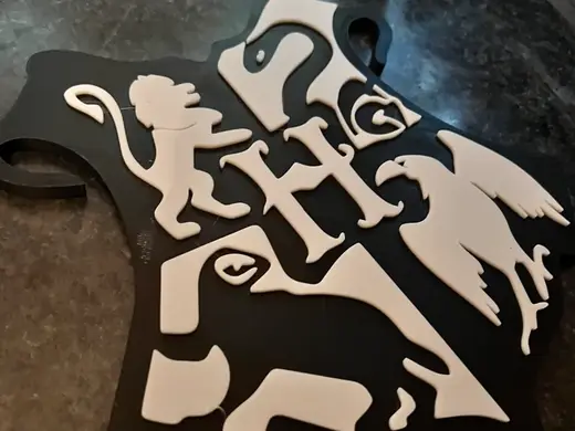 Harry Potter Hogwarts Crest Shield
