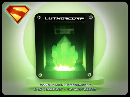 Superman 'Kryptonite' Sample Display