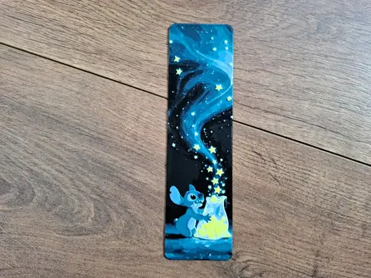Stich and stars 2 bookmark - hueforge