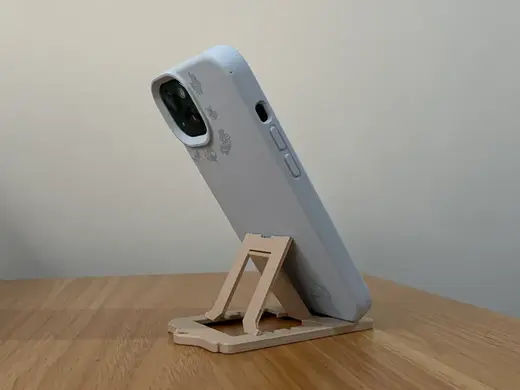 Tarjetero Plegable y Soporte para Teléfono